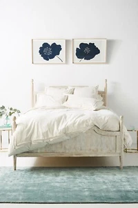 Anthropologie Joey Washed Percale Duvet Cover Queen MSRP: $248 - Picture 1 of 3
