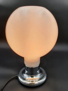 Fratelli Cosack Lampada da Tavolo Space Age Stile Vintage Vetro Ciotola Rarità ✅ - Picture 1 of 12