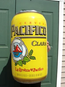 PACIFICO CLARA HANGING BLOW UP INFLATABLE BEER CAN SIGN 🔥 28" BAR MANCAVE NEW - Picture 1 of 9