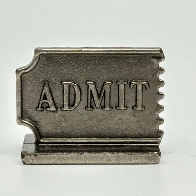 Scene It Movie Deluxe Edition Admit One Ticket Token 2002 Replacement Pieces - Image 1 of 4