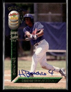 Hiram Bocachica #'d /7750 Auto  - 1994 Signature Rookies Draft Picks  #21 Expos