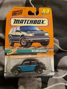 1998 MATCHBOX  MATTEL WHEELS #53 - '62 VW BEETLE  - Picture 1 of 1