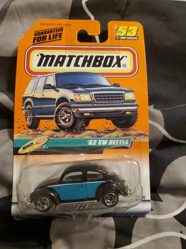 1998 MATCHBOX  MATTEL WHEELS #53 - '62 VW BEETLE  - Image 1 of 1