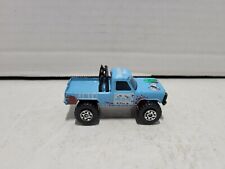 Matchbox 4x4 Mini Pickup Truck Mountain Man Light Blue 1981