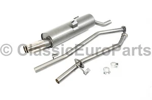 Exhaust end muffler with pipe for BMW E30 316 316i 318i M10 M40 engine - Picture 1 of 21