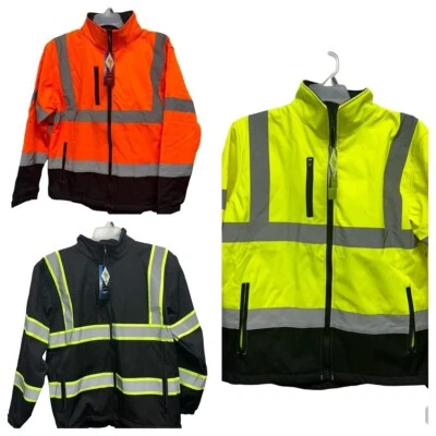 208 Safeguard Safety jacket waterproof with hood fall spring warm light weight - Image 1 of 4