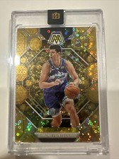 2022-23 Panini Mosaic Simone Fontecchio Gold Disco /10 Prizm RC Utah Jazz Rookie