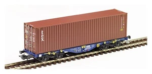 PT Trains 100260 carro Intermodale SNCF Sgmmnss MODALIS + container 40" TEX - Imagen 1 de 1