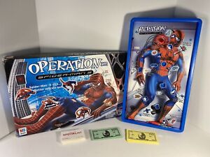 Operation Spider-Man 3 Battery Operated Skill Game 2007 Hasbro **Incomplete**