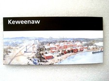 Keweenaw National Historic Park Michigan National Park Service Brochure Map