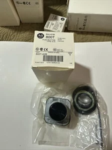 New Allen Bradley 800T-A2B Ser T Flush Black PushButton - Picture 1 of 5