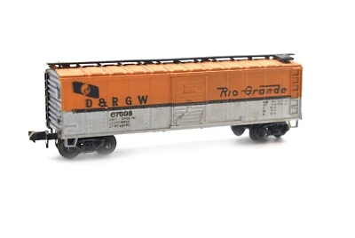 Atlas Rio Grande D&RGW 67598 Steel Boxcar - Image 1 of 4