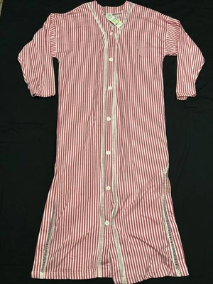 Camisón y pantalón a rayas de colección marca Nap para mujer talla s algodón A21 Foto 1 de 4