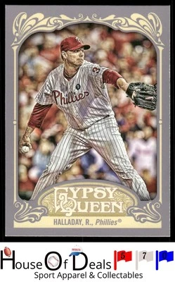 2012 Topps Gypsy Queen #10 Roy Halladay Philadelphia Phillies Card - Image 1 of 2