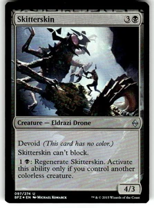 FOIL MTG Skitterskin Battle for Zendikar Regular - Picture 1 of 2