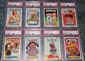 LOT of (5) 1988 GARBAGE PAIL KIDS STICKERS ~ SERIES 12-15 ~ ALL PSA 10 GEM MINT - Picture 1 of 4