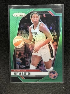 2024 Panini Prizm WNBA #3 Aliyah Boston Green Prizms - Picture 1 of 2