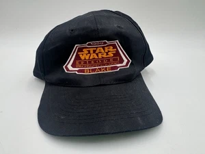 Vintage Star Wars Episode 1 The Phantom Menace ILM VFX Crew Hat 1999 Black Used - Picture 1 of 7