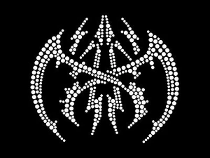 HotFix Diamante Tribal Tattoo Transfer iron on motif for t-shirts bags - Picture 1 of 6