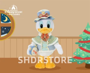 Disney authentic 2024 Christmas Donald duck plush 9inches Shanghai disneyland - Picture 1 of 2