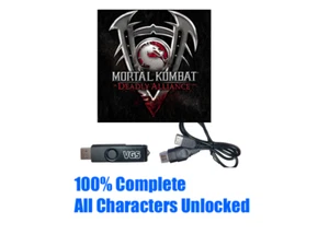 Mortal Kombat All Characters Unlocked Save File Original Xbox USB Cable Adapter - Picture 1 of 2
