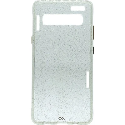 Funda protectora delgada transparente brillante para Samsung Galaxy S10 Foto 1 de 4