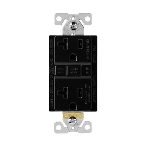 Eaton TRSGF20BK GFCI Récipient Inviolable Autotest #14-0 AWG 20A Noir - Photo 1/13