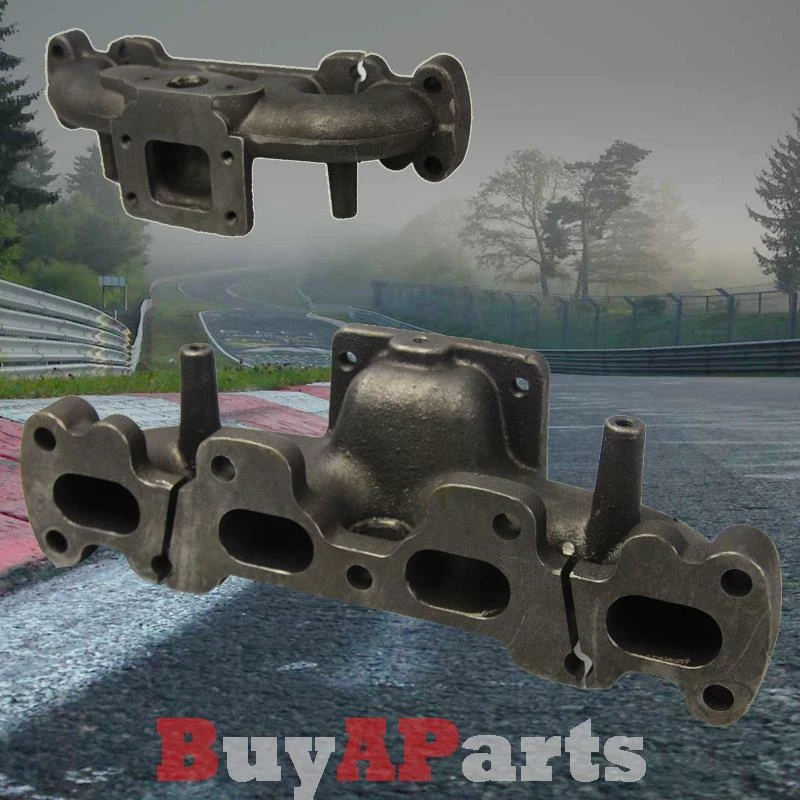 FOR Mazda Miata 1994-2005 MX5 DOHC 1.8L BOLT ON T3/T4 Cast Iron Turbo Manifold - Image 1 of 1