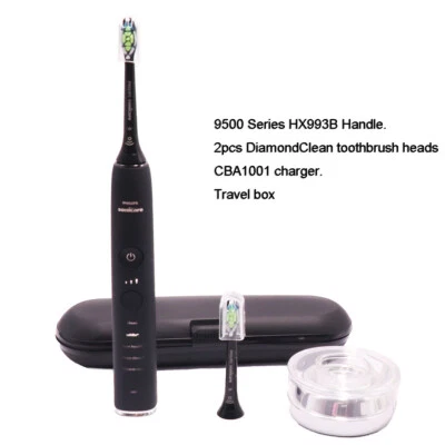 Philips Sonicare DiamondClean Smart Toothbrush 9500 Series HX993B Black w/o Box - image 1 of 4
