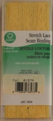 Wrights / Coats  Flexi-lace Hem Facing - 3/4" w x 3 yd - 40 colors! - Image 1 of 2