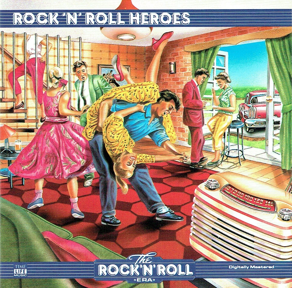 (CD) The Rock 'n Roll Era - Rock 'N' Roll Heroes - Freddy Cannon, Fats Domino - Bild 1 von 2