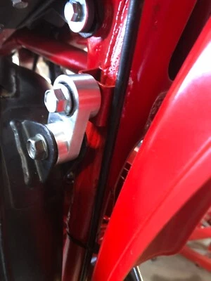 Montaje de tubo delantero Honda CR250R 1978-80 CR125R 79-80 Elsinore 18355-430-000 EE. UU. Foto 1 de 4