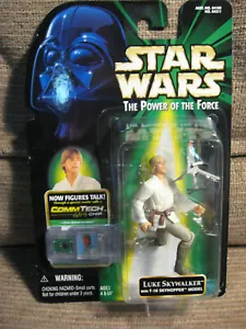 StarWars Luke Skywalker con T-16 Skyhopper "Il potere della forza 3 personaggio 3/4 - Foto 1 di 2