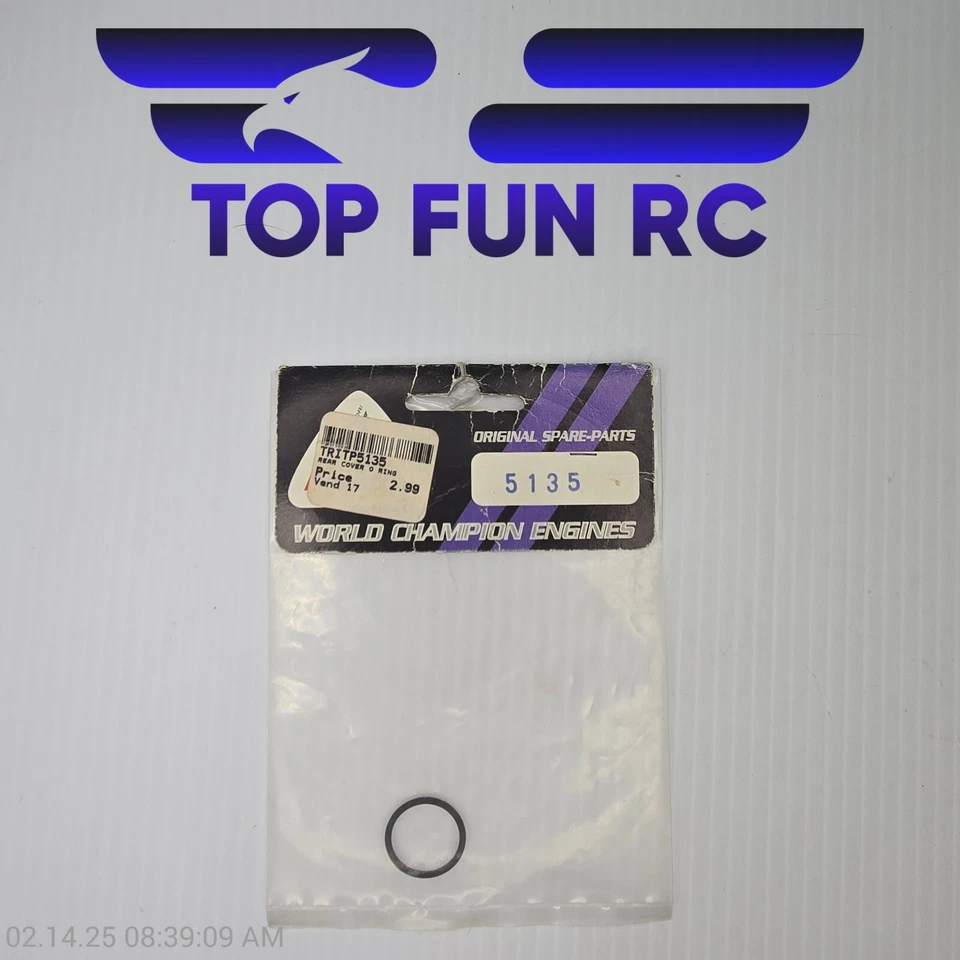 Picco TP5135 Rear Cover O Ring For Picco Torque .12 Nitro Engine - Image 1 of 1
