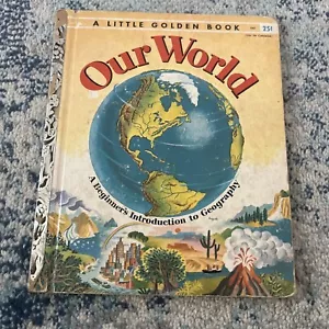 Our World, A Little Golden Book 1955 - Picture 1 of 5