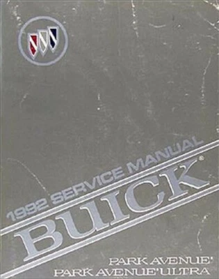 Manuale Di Riparazione Originale 1992 Buick Park Avenue E Ultra 92 - Immagine 1 di 2
