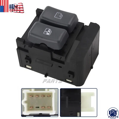 Window Switch 15728438 For 1996-2000 Chevy Express GMC Savana 1500 2500 3500 Van - Image 1 of 4