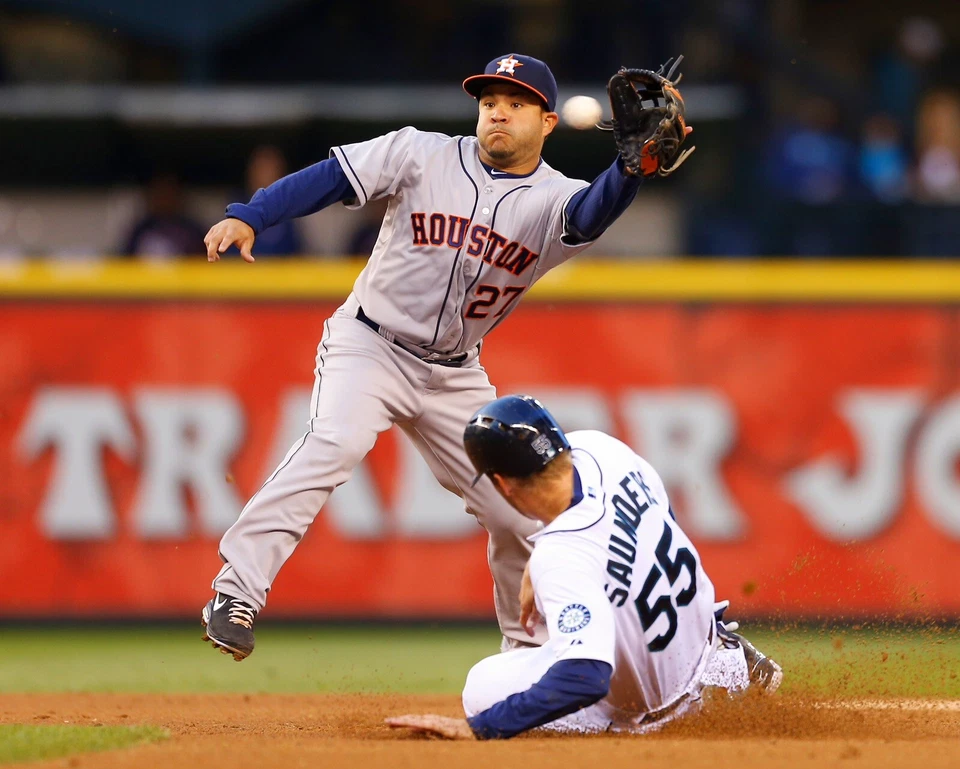 8x10 Photo JOSE ALTUVE Houston Astros ‘17 World Series Champion ‘22 MVP All Star - Image 1 of 1