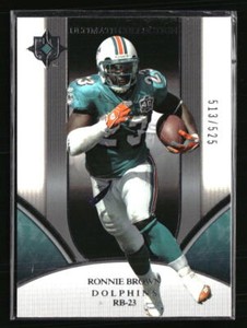 Ronnie Brown 2006 Upper Deck Ultimate Collection #101  Football Card