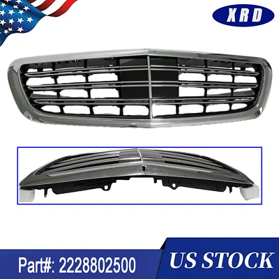 Fits For Mercedes Benz S-Class W222 2014-2020 2228802500 Front Bumper Grille Foto 1 de 4