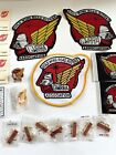 Gwrra Gold Wing Road Riders Association Lot   Pins  4 Stickers   1 Patch New