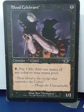 MTG Blood Celebrant Legions 61/145 Regular Common MP