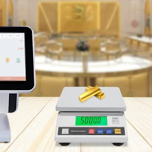 Báscula de balanza digital de laboratorio de 7,5 kg * 0,1 g báscula de conteo de precisión electrónica - Imagen 1 de 8
