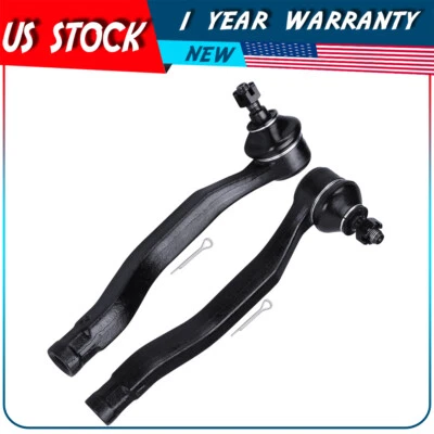 2 Pieces Suspension Left Right Outer Tie Rod End for 1990-1993 Honda Accord - Image 1 of 4