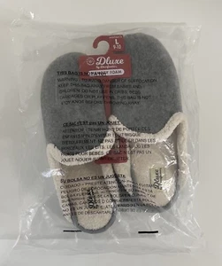 Womans gray Dear foams Memory Foam Slippers size L 9-10 - Picture 1 of 2