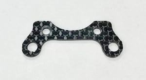 XTREME RACING X-RAY T4 2020 CARBON FIBER LOWER BUMPER BRACE 2mm TOURING XRAY VTA - Picture 1 of 3