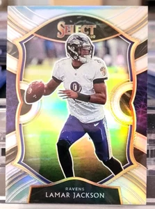 2020 Prizm #3 LAMAR JACKSON Silver NFL Baltimore Ravens Football - Picture 1 of 2