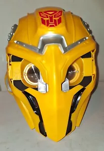 Transformers Bumblebee Face Mask Helmet Hasbro 2018 Adjustable VGC - Picture 1 of 3