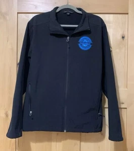 Port Authority Black Jacket with Logo Sz L - Picture 1 of 10