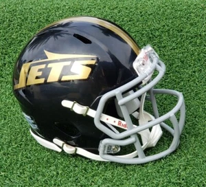 NEW YORK JETS /TITANS ORIGINAL NAVY & GOLD  CONCEPT FOOTBALL MINI HELMET - Picture 1 of 3